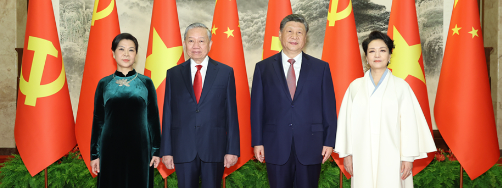 习近平同越共中央总书记、国家主席苏林举行会谈